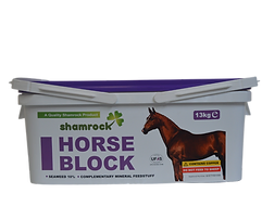 Shamrock Horse Block