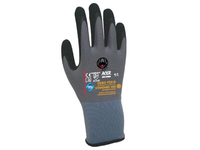 REDBACK Acer Nitrile Foam (NFT) Palm Coated Glove (Pair)