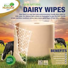Eco Natural Dairy Wipes 6 pack + FREE DISPENCER