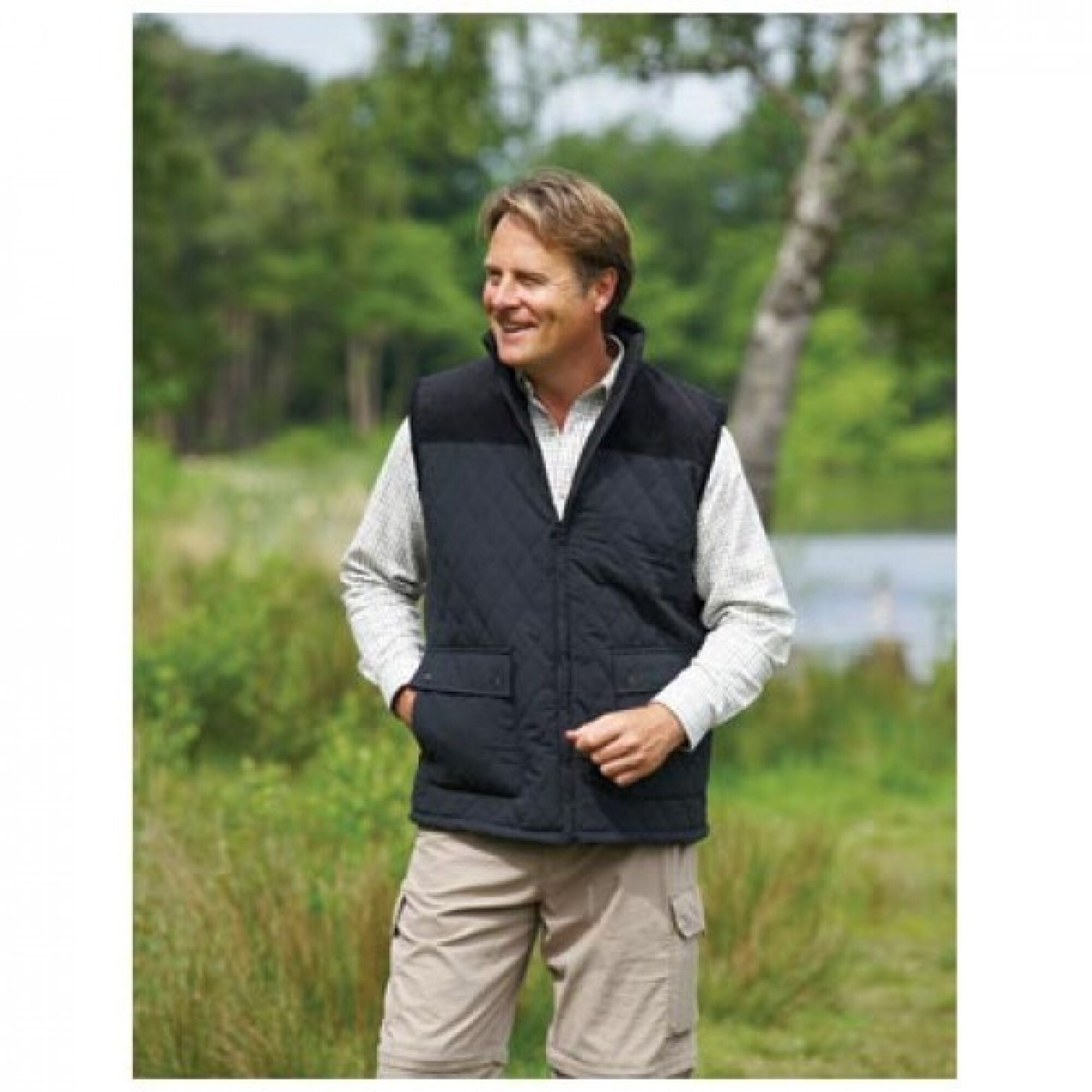Arundel Quilted Bodywarmer Black