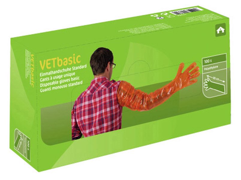 Disposable Armlength Gloves Box 100